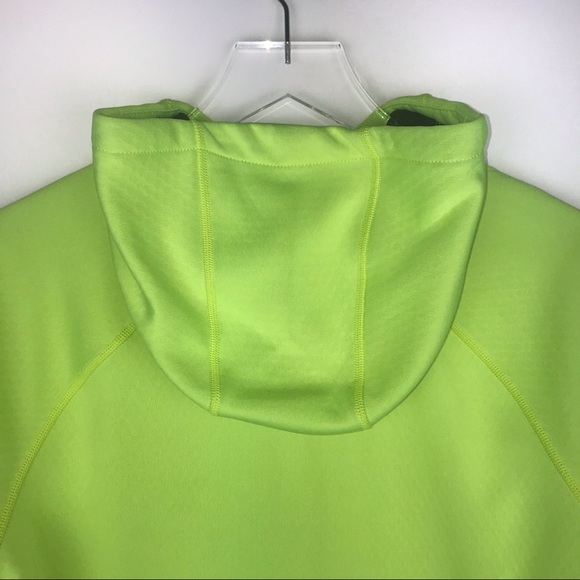 Nike Boys Therma Hoodie • Volt Green Dri-FIT Pullover Size XL - Picture 7 of 7